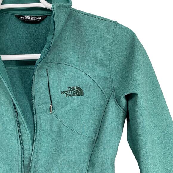 THE NORTH FACE WINDWALL WOMENS USA GRAINY GREEN WINDPROOF JACKET XS - Picture 3 of 9